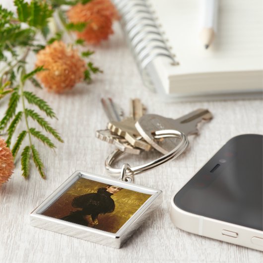 Queen Erzsebet Sleutelhanger (Zijkant)