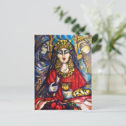 Queen Esther Briefkaart (Staand voorkant)