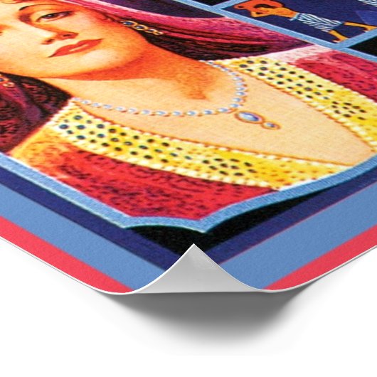 Queen Esther Crate Label Poster (Hoek)