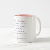 "Queen Esther's Courage" Coffee/Tea Mok (Voorkant rechts)