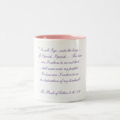 "Queen Esther's Courage" Coffee/Tea Mok (Center)