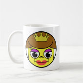 Queen Face Coffee Mok (Links)