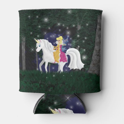 Queen Fairy en Unicorn Blikjeskoeler (Voorkant)