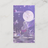 Queen Fairy sjabloon Visitekaartje (Achterkant)