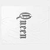 Queen Fleece Blanket Deken (Voorkant (Horizontaal))