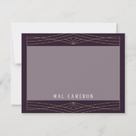 Queen Geïnspireerde Note Kaart Notitiekaartje