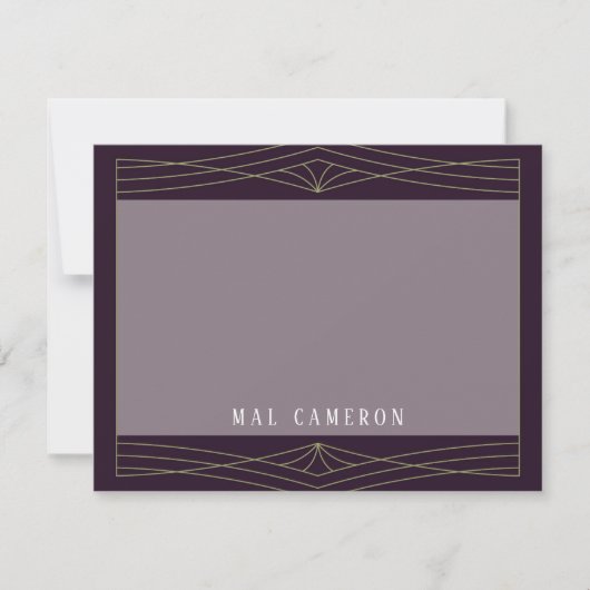 Queen Geïnspireerde Note Kaart Notitiekaartje (Voorkant)