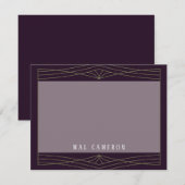 Queen Geïnspireerde Note Kaart Notitiekaartje (Voorkant / Achterkant)