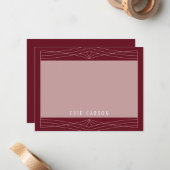 Queen Geïnspireerde Note Kaart Notitiekaartje (Voorkant / Achterkant in situ)