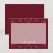 Queen Geïnspireerde Note Kaart Notitiekaartje (Voorkant / Achterkant)