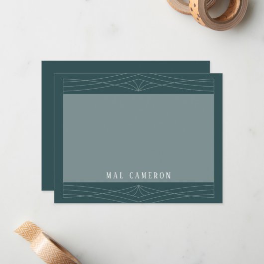 Queen Geïnspireerde Note Kaart Notitiekaartje (Voorkant / Achterkant in situ)