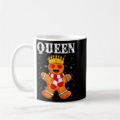 Queen Gingerbread Merry Christmas Matching Family Koffiemok (Links)