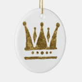 Queen Golden Crown Ornament (Rechts)
