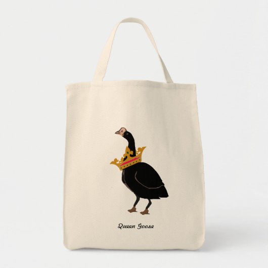 Queen Goose Tote Bag (Voorkant)
