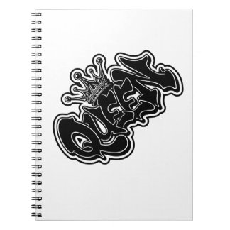 Queen Graffiti Ontwerp Notitieboek