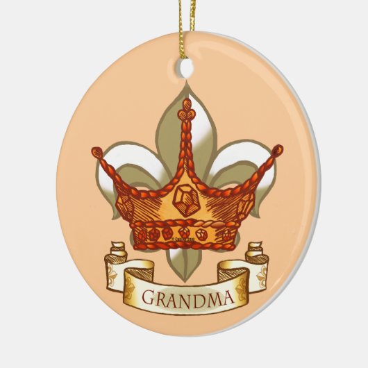 Queen Grandma ornament (Links)