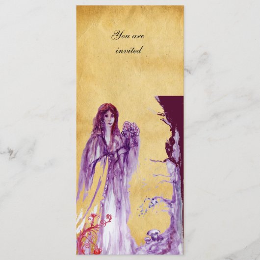 QUEEN GUINEVERE, Brown Parchment Fantasy Programma Programmakaart (Voorkant)