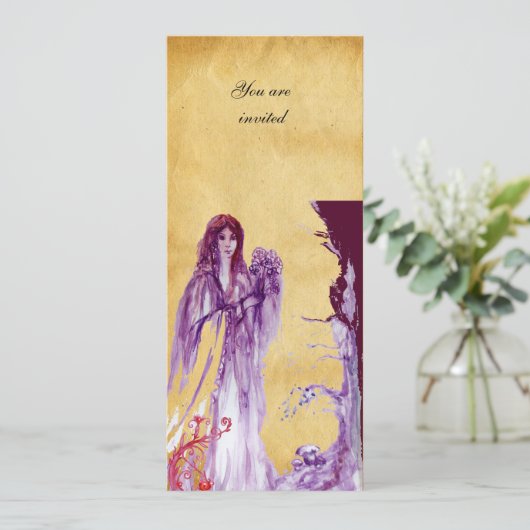 QUEEN GUINEVERE, Brown Parchment Fantasy Programma Programmakaart (Staand voorkant)