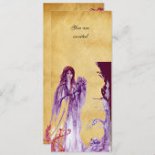 QUEEN GUINEVERE, Brown Parchment Fantasy Programma Programmakaart (Voorkant / Achterkant)