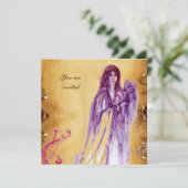 QUEEN GUINEVERE, bruin perkament Kaart (Staand voorkant)