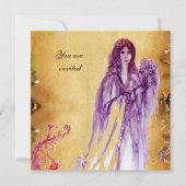 QUEEN GUINEVERE, bruin perkament Kaart (Voorkant)