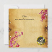 QUEEN GUINEVERE, bruin perkament Kaart (Achterkant)