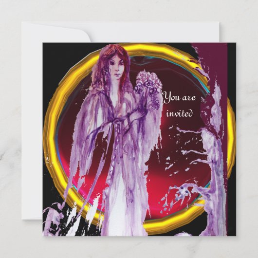 QUEEN GUINEVERE gem burgundy Kaart (Voorkant)