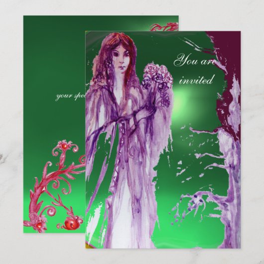 QUEEN GUINEVERE KAART (Voorkant / Achterkant)