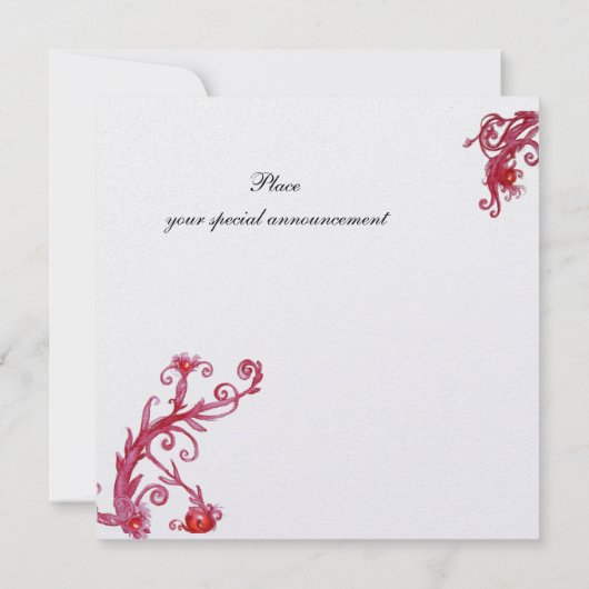 QUEEN GUINEVERE KAART (Achterkant)