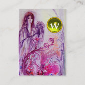 QUEEN GUINEVERE MONOGRAM VISITEKAARTJE (Achterkant)