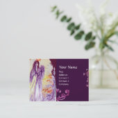 QUEEN GUINEVERE MONOGRAM VISITEKAARTJE (Staand voorkant)