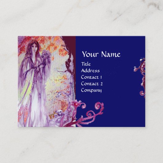 QUEEN GUINEVERE MONOGRAM VISITEKAARTJE (Voorkant)