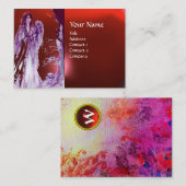 QUEEN GUINEVERE MONOGRAM VISITEKAARTJE (Voorkant / Achterkant)