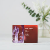 QUEEN GUINEVERE MONOGRAM VISITEKAARTJE (Staand voorkant)