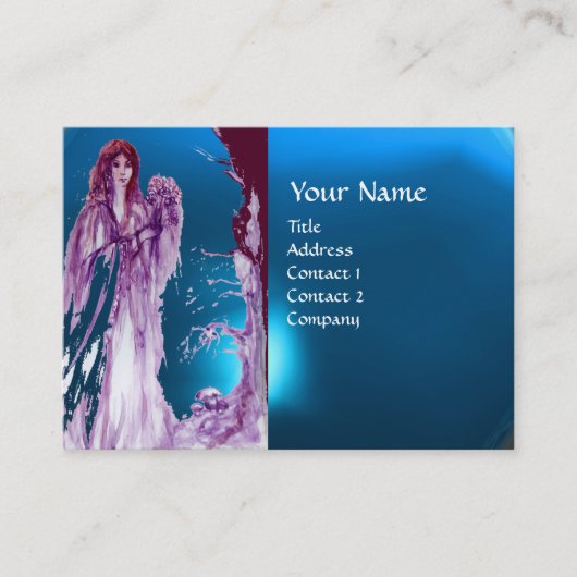 QUEEN GUINEVERE MONOGRAM VISITEKAARTJE (Voorkant)