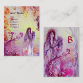 QUEEN GUINEVERE MONOGRAM VISITEKAARTJE (Voorkant / Achterkant)