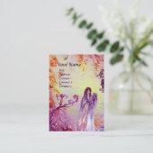 QUEEN GUINEVERE MONOGRAM VISITEKAARTJE (Staand voorkant)