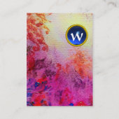 QUEEN GUINEVERE MONOGRAM VISITEKAARTJE (Achterkant)