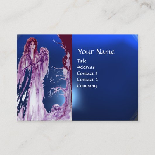 QUEEN GUINEVERE MONOGRAM VISITEKAARTJE (Voorkant)