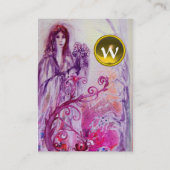 QUEEN GUINEVERE MONOGRAM VISITEKAARTJE (Achterkant)