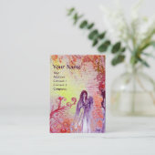 QUEEN GUINEVERE MONOGRAM VISITEKAARTJE (Staand voorkant)