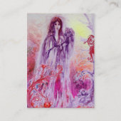 QUEEN GUINEVERE MONOGRAM VISITEKAARTJE (Achterkant)