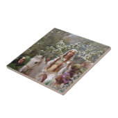 Queen Guinevere's Maying (by John Collier) Tegeltje (Zijkant)