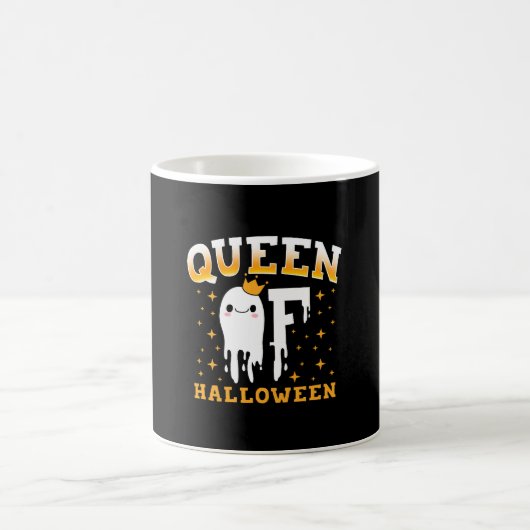 Queen Halloween Koffiemok (Center)