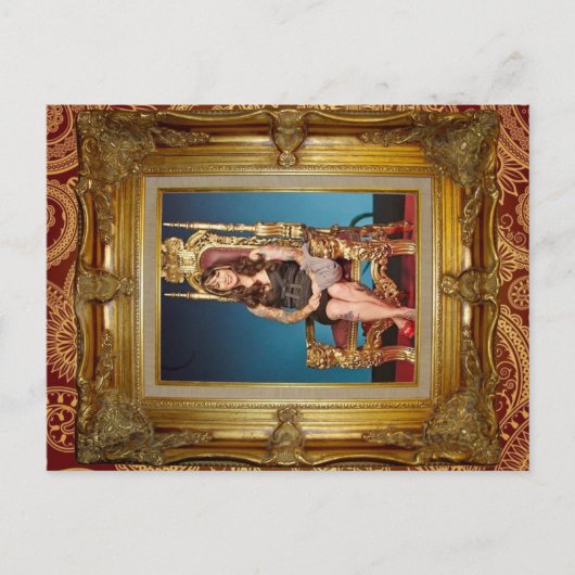 Queen Hannah Briefkaart (Voorkant)