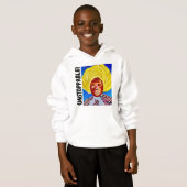 Queen Harriet Tubman Kinder Unstopp Blu Unisx Hood (Voorkant volledig)