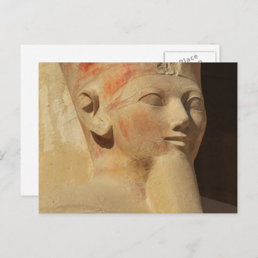 Queen Hatshepsut Briefkaart (Voorkant / Achterkant)
