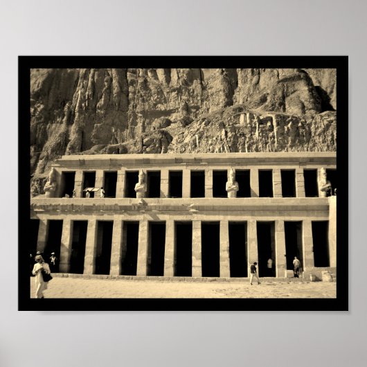 Queen Hatshepsut Temple Poster (Voorkant)