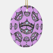 Queen Hearts Silver Crowns Tiaras roze ornament (Rechts)