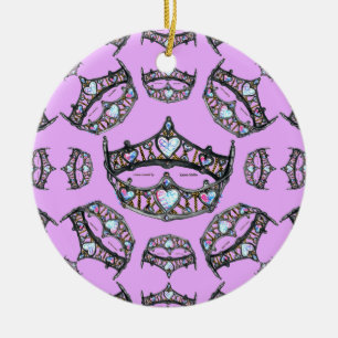 Queen Hearts Silver Crowns Tiaras roze ornament